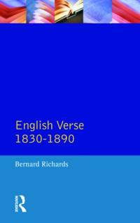 Bokomslag för "English Verse 1830 - 1890"