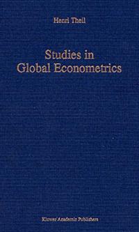 Advanced Studies in Theoretical and Applied Econometrics