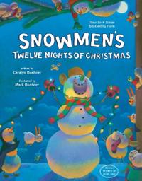 Kirjan kansi "Snowmen's Twelve Nights of Christmas"