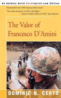 Kirjan kansi "The Valor of Francesco D'Amini"