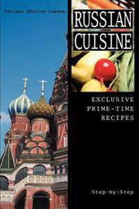 Kirjan kansi "Russian Cuisine"