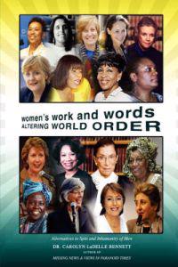 Bokomslag för "Women's Work and Words Altering World Order"