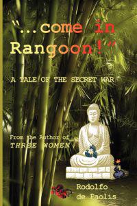Kirjan kansi ". Come in Rangoon!"