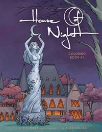 House of Night Adult Coloring Book