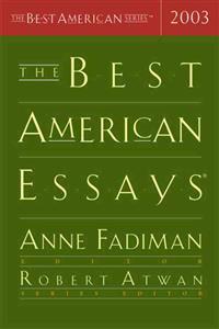 The Best American Essays 2003