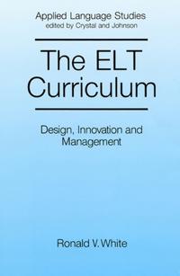 English language teaching curriculum - design, innovation and management
