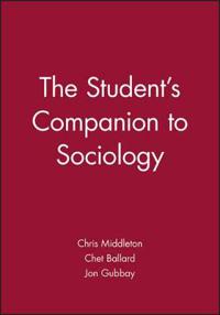 Kirjan kansi "The Student's Companion to Sociology"