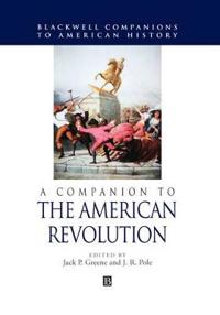 Bokomslag for "A Companion to the American Revolution"