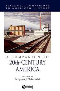 Kirjan kansi "A Companion to 20th-Century America"