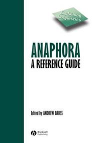 Bokomslag for "Anaphora"