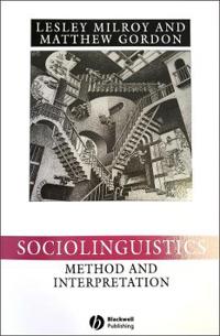 Sociolinguistics - method and interpretation