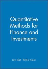 Bokomslag for "Quantitative Methods for Finance and Investments"