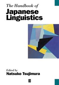 Kirjan kansi "The Handbook of Japanese Linguistics"