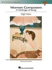 Kirjan kansi "Women Composers - A Heritage of Song"