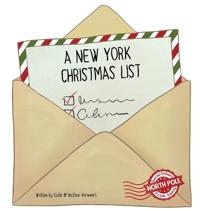 Bokomslag for "A New York Christmas List"