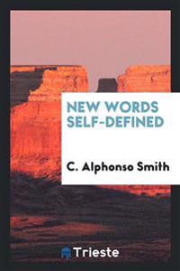 Bokomslag för "New Words Self-Defined"