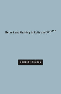 Method and Meaning in Polls and Surveys