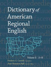 Kirjan kansi "Dictionary of American Regional English"