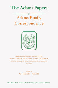 Adams Family Correspondence, Volume 16
