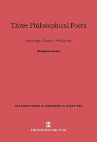 Three Philosophical Poets