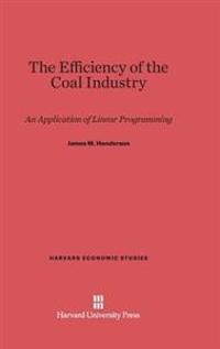 The Efficiency of the Coal Industry