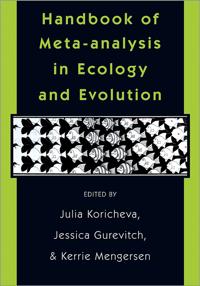 Bokomslag för "Handbook of Meta-analysis in Ecology and Evolution"