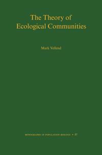 Kirjan kansi "The Theory of Ecological Communities"