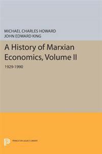 Kirjan kansi "A History of Marxian Economics"