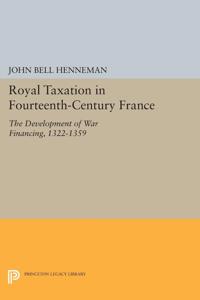 Kirjan kansi "Royal Taxation in Fourteenth-Century France"