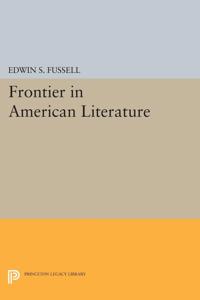 Bokomslag för "Frontier in American Literature"