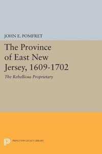Bokomslag för "Province of East New Jersey, 1609-1702"
