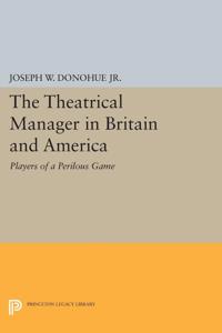 Kirjan kansi "The Theatrical Manager in Britain and America"