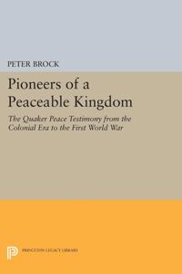 Bokomslag för "Pioneers of a Peaceable Kingdom"