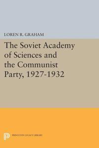 Kirjan kansi "The Soviet Academy of Sciences and the Communist Party, 1927-1932"