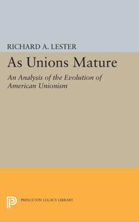 Bokomslag for "As Unions Mature"