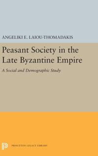 Bokomslag för "Peasant Society in the Late Byzantine Empire"