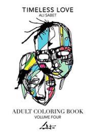 Adult Coloring Book by Ali Sabet, Timeless Love