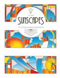 Sunscapes: An Art Deco-Inspired Coloring Book