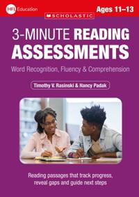 3 Minute Reading Assessments Ages 11-13