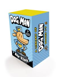 Bokomslag for A Library of Dog Man (books 1-7)
