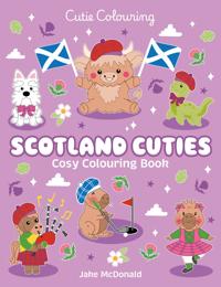 Scotland Cuties Colouring Book