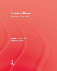 Japanese Names and How To Read Them