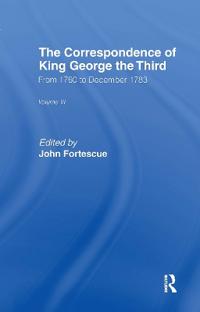 Bokomslag för "The Correspondence of King George the Third Vl6"