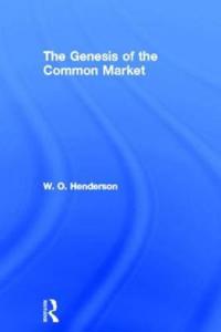 Kirjan kansi "The Genesis of the Common Market"