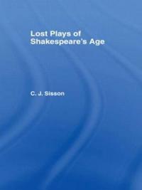 Bokomslag för "Lost Plays of Shakespeare S a Cb"