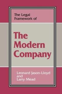 Bokomslag for "The Legal Framework of the Modern Company"