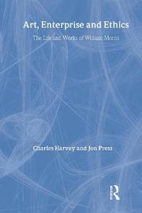 Kirjan kansi "Art, Enterprise and Ethics: Essays on the Life and Work of William Morris"
