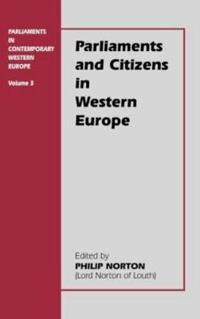 Bokomslag för "Parliaments and Citizens in Western Europe"