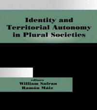 Bokomslag för "Identity and Territorial Autonomy in Plural Societies"