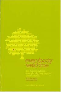 Everybody Welcome: The Course Member's Booklet